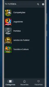 TV Futebol Brasil Ao Vivo screenshot