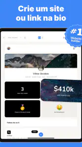 Typelink: Link na bio y sites screenshot