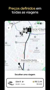 Uber: Peça viagem de carro screenshot