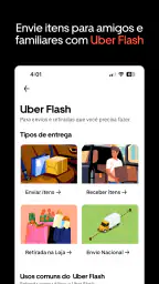 Uber: Peça viagem de carro 4