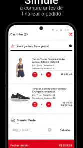 Under Armour screenshot