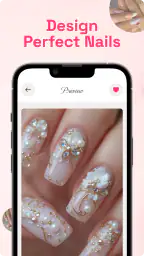 unhas decoradas em gel 1