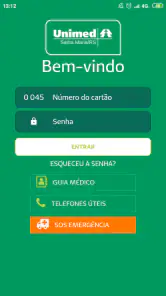 Unimed SM Beneficiário screenshot