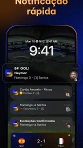 Uniscore - Placar Ao Vivo screenshot
