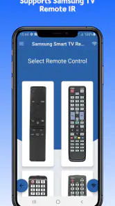 Universal Remote Samsung TV screenshot