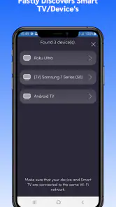 Universal Remote Samsung TV screenshot