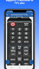 Universal Remote Samsung TV screenshot
