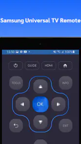 Universal Remote Samsung TV screenshot