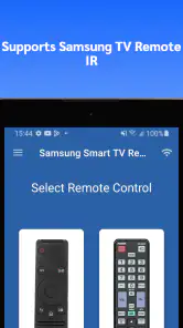 Universal Remote Samsung TV screenshot
