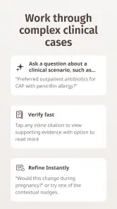 UpToDate Expert AI screenshot