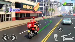 Urban Food Delivery Game screenshot