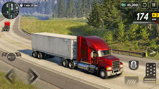 US Cargo Truck Driving Games 1