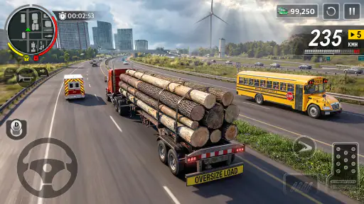 US Cargo Truck Driving Games 2