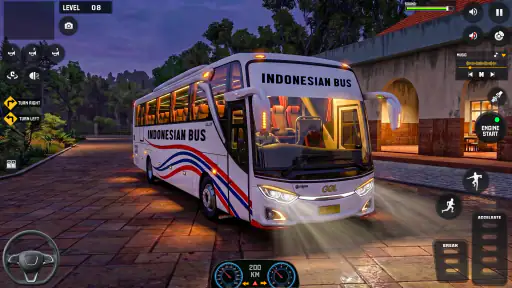 US Highway Bus drive 3D Game 7