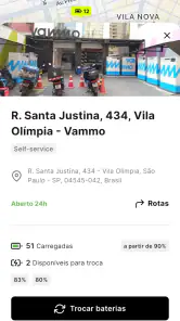 Vammo screenshot