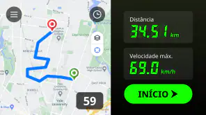 Velocímetro GPS - Odômetro screenshot