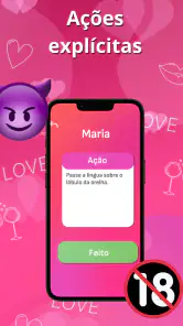 Verdade ou Desafio 18+ screenshot