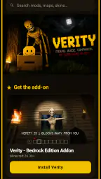 Verity Mod for Minecraft PE 1