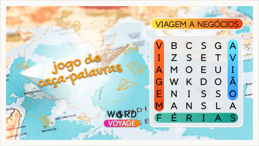 Viagem Palavras: Caça-Palavras 6