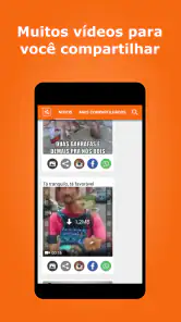 Vídeos e imagens para whatsapp screenshot