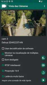 Visualizador Câmera IP screenshot