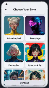Vizart: AI Photo Generator screenshot
