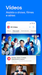 VK: rede social, chamadas 2
