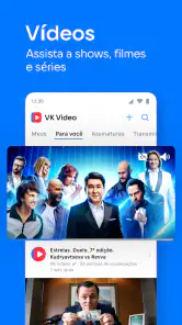 VK: rede social, chamadas screenshot