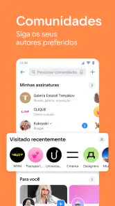 VK: rede social, chamadas screenshot