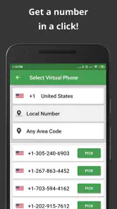 Wabi - Número telefone virtual screenshot
