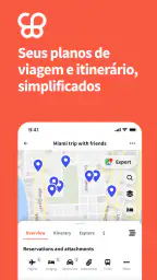 Wanderlog Organizador viagens 1