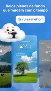 WeatherPop Português (+alarme) screenshot