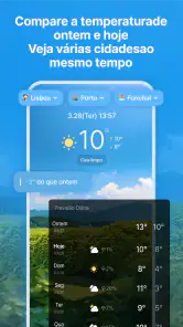 WeatherPop Português (+alarme) screenshot