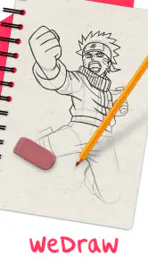 WeDraw - Como Desenhar Anime screenshot