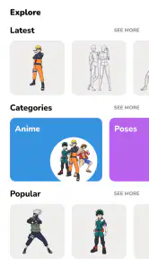 WeDraw - Como Desenhar Anime screenshot