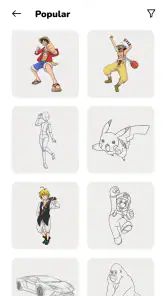WeDraw - Como Desenhar Anime screenshot