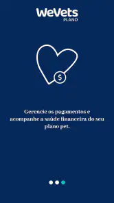 WeVets: Plano de Saúde Pet screenshot