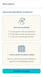 WeVets: Plano de Saúde Pet 5