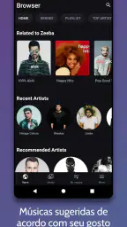 Whatlisten: Player de música 2