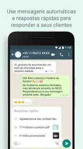 WhatsApp Business screenshot