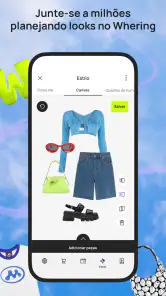 Whering: Guarda-Roupa Virtual screenshot