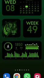 Widgets Color Widgets + Icons 4