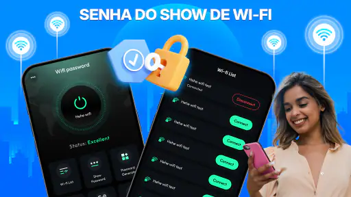 WiFi Master Mostrar senha WiFi 7