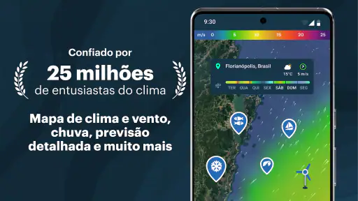 Windy: previsão de surf e vela 1