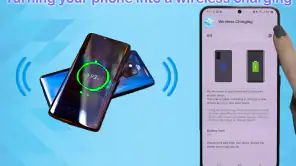 Wireless charge Phone to Phone screenshot
