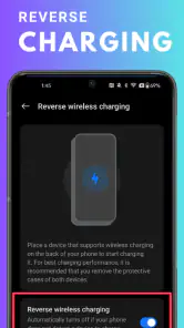 Wireless Reverse Charging screenshot