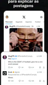 X (Antigo Twitter) screenshot