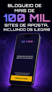 Xô Vício - Bloqueio de apostas screenshot