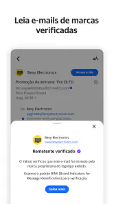 Yahoo Mail – e-mail organizado screenshot