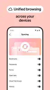 Yandex: Navegador seguro screenshot